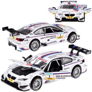 [ZA4608] Auto metalowe sportowy model BMW M3 DTM skala 1:32 dźwięki światła