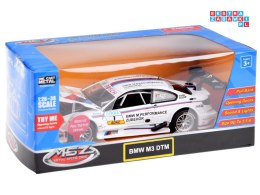 [ZA4608] Auto metalowe sportowy model BMW M3 DTM skala 1:32 dźwięki światła