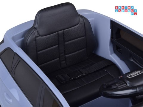 [PA0297] Audi RS 6 na akumulator 2x25W 12V/7Ah EVA ekoskóra MP3 - niebieski