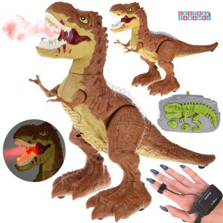 [RC0625 BR] Dinozaur zdalnie sterowany gestem pilot RC 2w1 zieje ryczy świeci