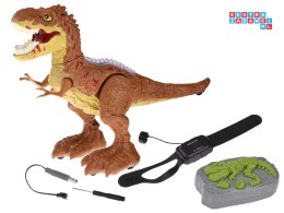 [v] Dinozaur zdalnie sterowany gestem pilot RC 2w1 zieje ryczy świeci