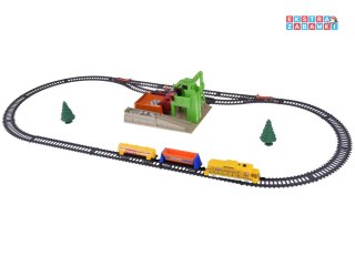 [RC0627] Duża kolejka elektryczna pociąg kamieniołom trasa 320cm