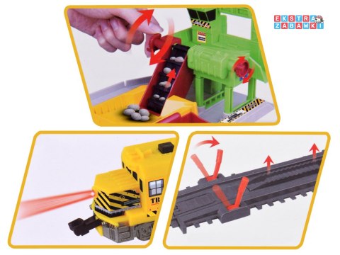 [RC0627] Duża kolejka elektryczna pociąg kamieniołom trasa 320cm