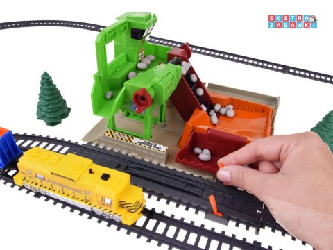 [RC0627] Duża kolejka elektryczna pociąg kamieniołom trasa 320cm