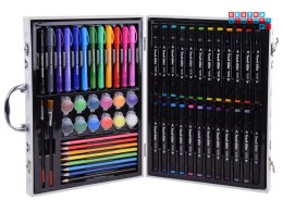 [AP0001] Duży zestaw do malowania w walizce zestaw artystyczny zwierzątka