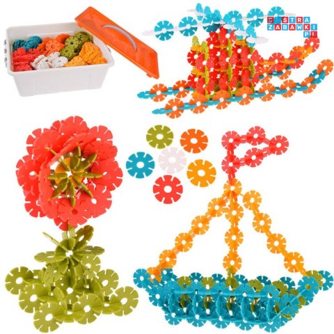 Duży zestaw Klocki 3D konstrukcyjne GWIAZDKI 506 ele ZA4812