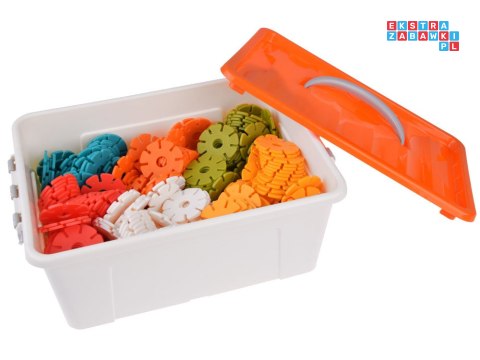 Duży zestaw Klocki 3D konstrukcyjne GWIAZDKI 506 ele ZA4812