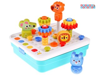 [ZA4652] Hola interaktywny panel nauka emocji liczb figur Montessori