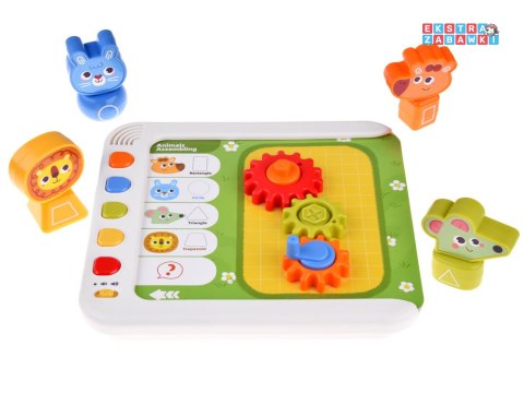 [ZA4652] Hola interaktywny panel nauka emocji liczb figur Montessori