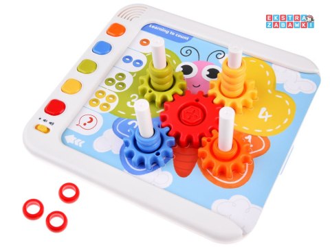 [ZA4652] Hola interaktywny panel nauka emocji liczb figur Montessori