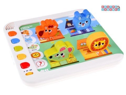 [ZA4652] Hola interaktywny panel nauka emocji liczb figur Montessori
