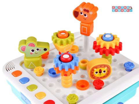[ZA4652] Hola interaktywny panel nauka emocji liczb figur Montessori