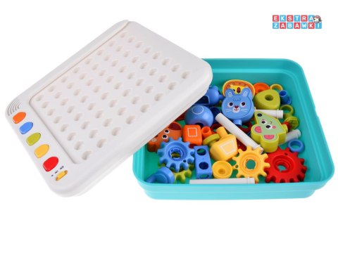 [ZA4652] Hola interaktywny panel nauka emocji liczb figur Montessori