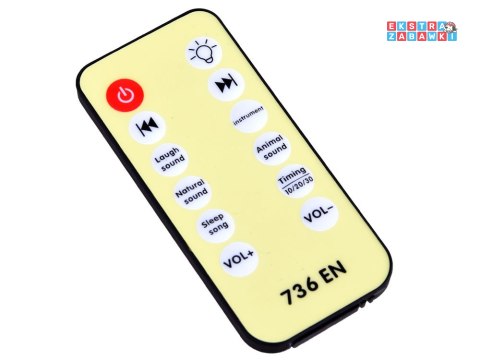 [ZA4418 NI] Karuzelka do łóżeczka projektor na pilota