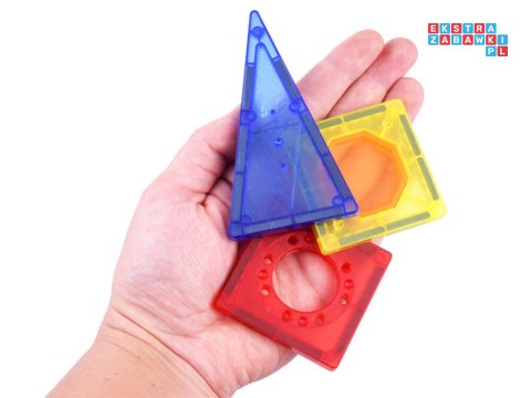 Klocki magnetyczne 123-elementy kulodrom tor kulki ZA4719