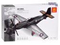 Klocki techniczne Samolot bojowy P-51 Mustang Fighter 256 ele ZA4624