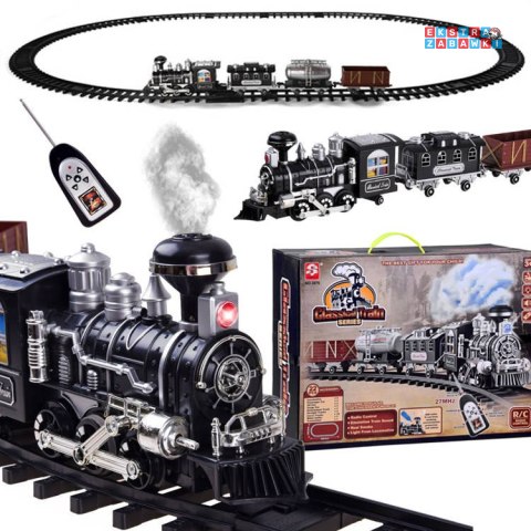 [RC0612] Kolejka lokomotywa z wagonami na pilota
