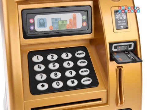 [ZA4752] Muzyczny bankomat bank skarbonka dla dzieci