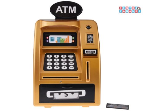[ZA4752] Muzyczny bankomat bank skarbonka dla dzieci