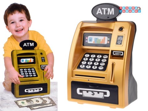 [ZA4752] Muzyczny bankomat bank skarbonka dla dzieci
