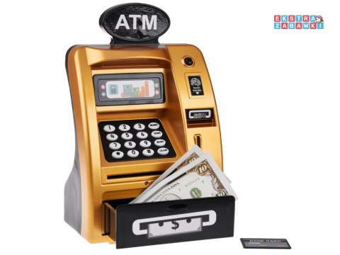 [ZA4752] Muzyczny bankomat bank skarbonka dla dzieci