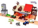 SERIA ZWIERZĘTA FARMA Duże gospodarstwo + traktor i zwierzęta 125ele ZA4823