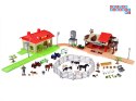 SERIA ZWIERZĘTA FARMA Duże gospodarstwo + traktor i zwierzęta 125ele ZA4823