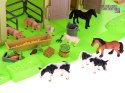 SERIA ZWIERZĘTA FARMA Duże gospodarstwo + traktor i zwierzęta 125ele ZA4823