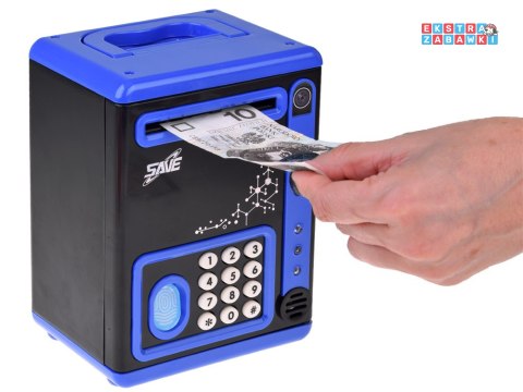 [ZA4740] Skarbonka sejf bankomat oszczędzanie zbieracz