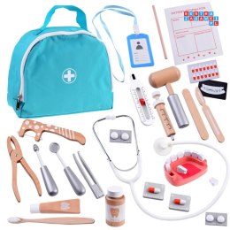 [ZA4718] Zestaw mały dentysta drewniany akcesoria