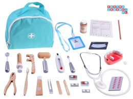 [ZA4718] Zestaw mały dentysta drewniany akcesoria