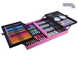 [AP0002] Zestaw artysty pisaki farby w kuferku 147el