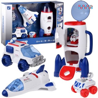 [ZA4702] Zestaw kosmiczny baza rakieta statek samochód astronauta dźwięk