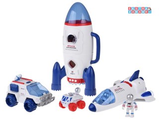 [ZA4702] Zestaw kosmiczny baza rakieta statek samochód astronauta dźwięk