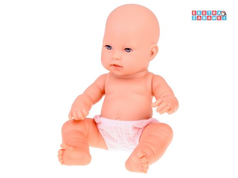 [ZA5007 RO] Bobas lalka noworodek ubrana różowa czapka sukienka maskotka królik