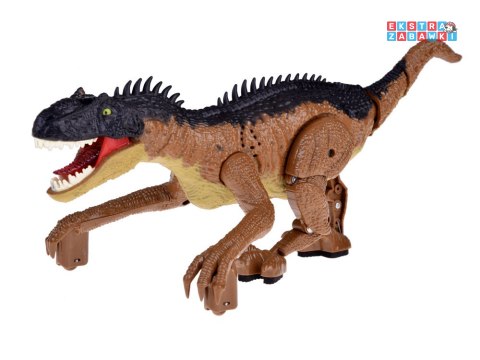 [RC0632 BR] Brązowy dinozaur prehistoryczna zabawka sterowana na pilota