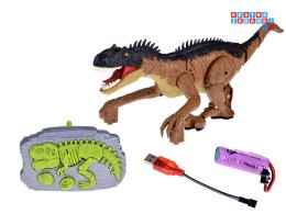 [RC0632 BR] Brązowy dinozaur prehistoryczna zabawka sterowana na pilota