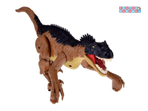 [RC0632 BR] Brązowy dinozaur prehistoryczna zabawka sterowana na pilota