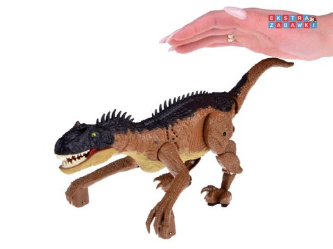 [RC0632 BR] Brązowy dinozaur prehistoryczna zabawka sterowana na pilota