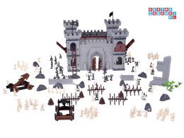 [ZA4961] Figurki żołnierzyki z akcesoriami rycerze piraci 302 el.