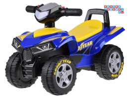 [ZA4988 NI] Jeździk Quad Goodyear pojazd z dźwiękiem i światłem