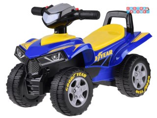 [ZA4988 NI] Jeździk Quad Goodyear pojazd z dźwiękiem i światłem