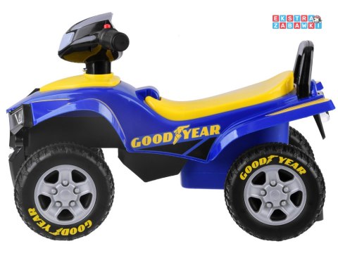[ZA4988 NI] Jeździk Quad Goodyear pojazd z dźwiękiem i światłem