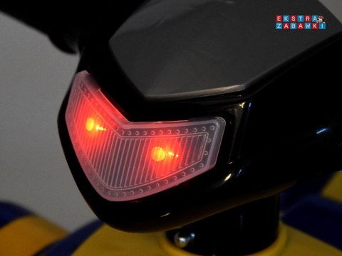 [ZA4988 NI] Jeździk Quad Goodyear pojazd z dźwiękiem i światłem