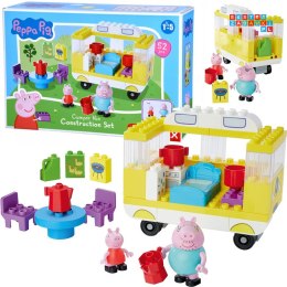 Konstrukcyjne Klocki Kamper Świnka Peppa tata 52-elm. ZA4903