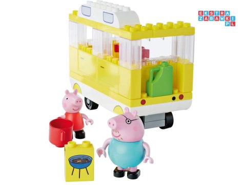 Konstrukcyjne Klocki Kamper Świnka Peppa tata 52-elm. ZA4903