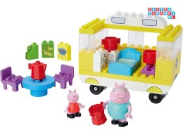 [ZA4903] Konstrukcyjne klocki kamper Świnka Peppa tata 52 el.
