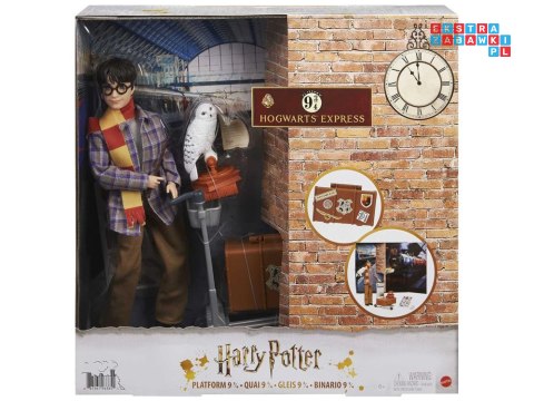 [ZA4930] Mattel lalka Harry Potter na peronie sowa Hedwiga GXW31