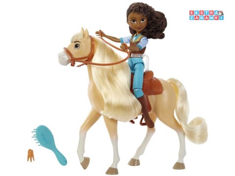 [ZA4925] Mattel Spirit Mustang duch wolności lalka Pru koń HFB90