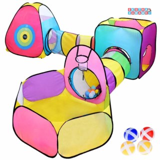 [ZA4974] Mega centrum zabawowe zestaw 5w1 namiot tunel namioty z tunelami